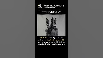 DEX-EE Hand: Advanced Dexterity for Robotics and AI @Rossincrobotics  #machine #grip #robotics