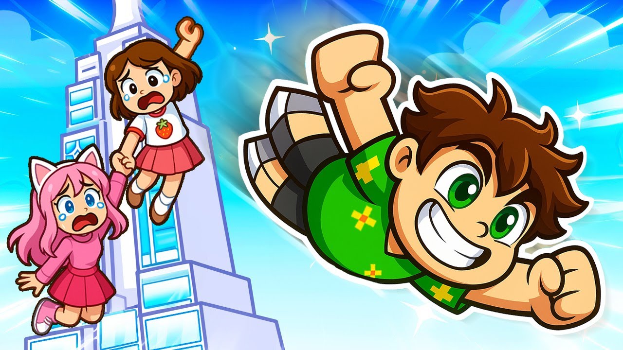 *SAR* de pe Cel Mai INALT TURN din ROBLOX...