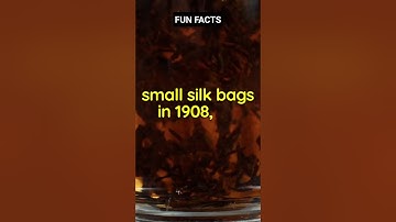 Tea bags were an accidental invention #short #shorts #youtubeshorts #subscribe #youtuber