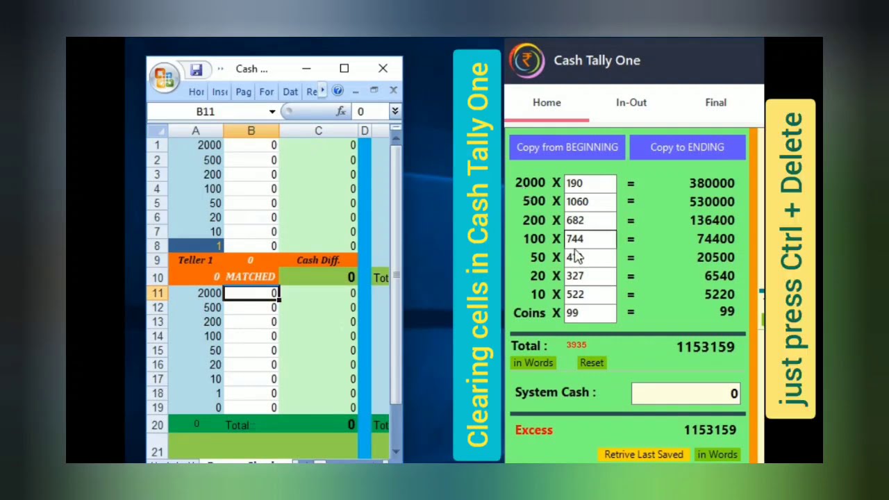 How Cash Tally One Is Better Than Any Excelsheet Cash Tally One