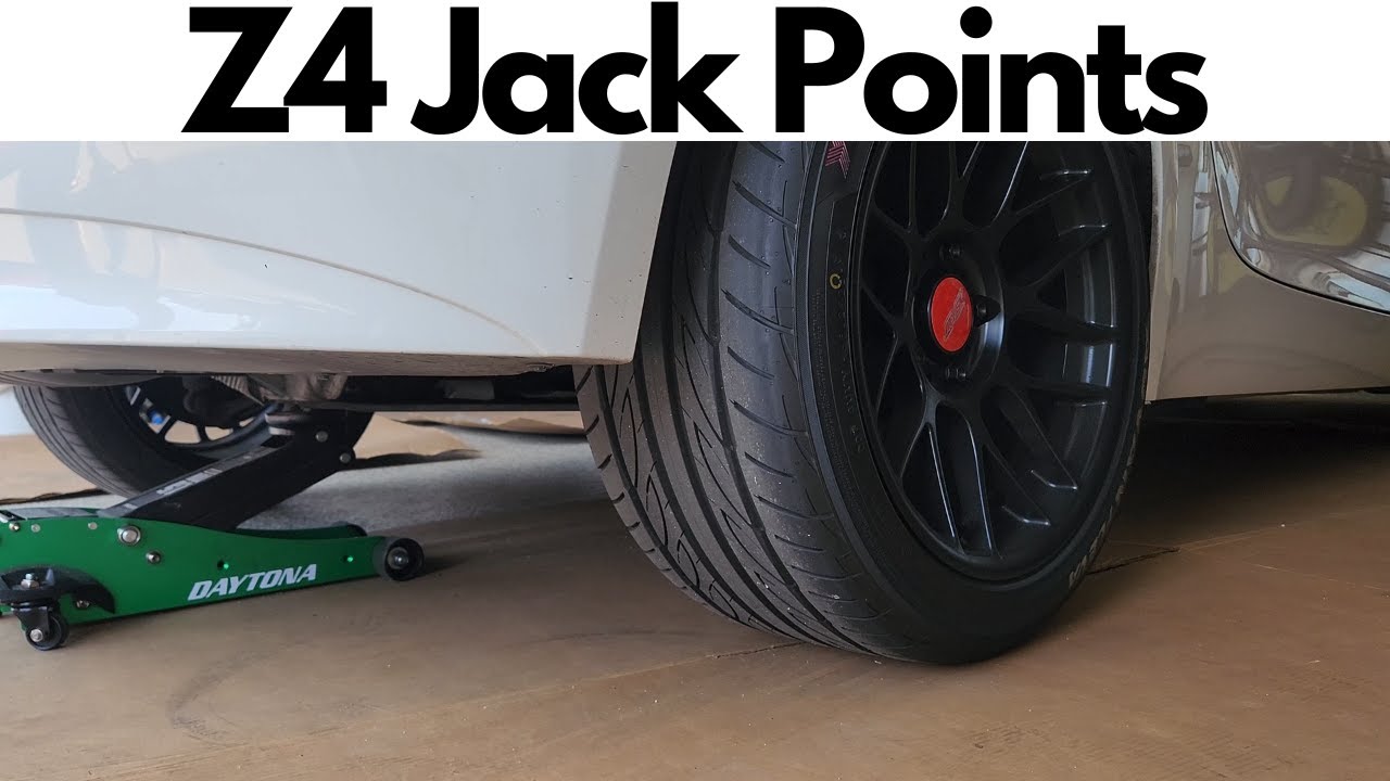Jack Point Locations | BMW Z4 2003-2008