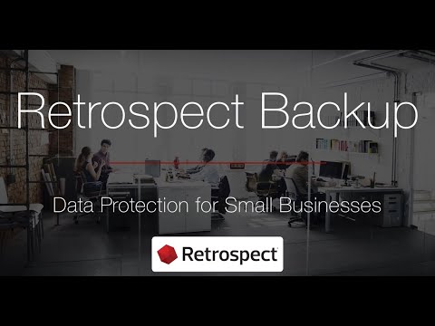Retrospect Technical Training - video from KCIS Info Consults