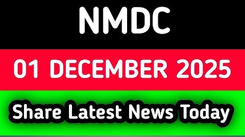 nmdc share news tomorrow || nmdc share news latest news today