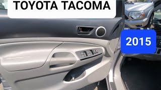 REMOVE DOOR PANEL - 2015  Toyota Tacoma
