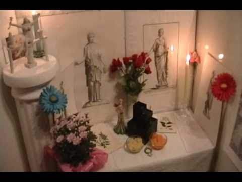 Floralia: Festival Of The Roman Goddess Flora (Shrine Altar Reenactment)