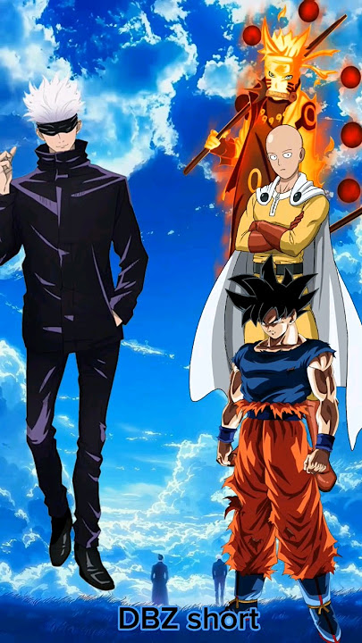 Gojo vs all #shorts #dbz#jujustukaisen