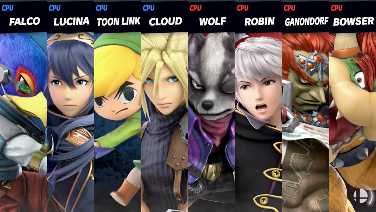 Super Smash Bros. Ultimate - Star Fox VS Star Wolf (Part 1) - YouTube