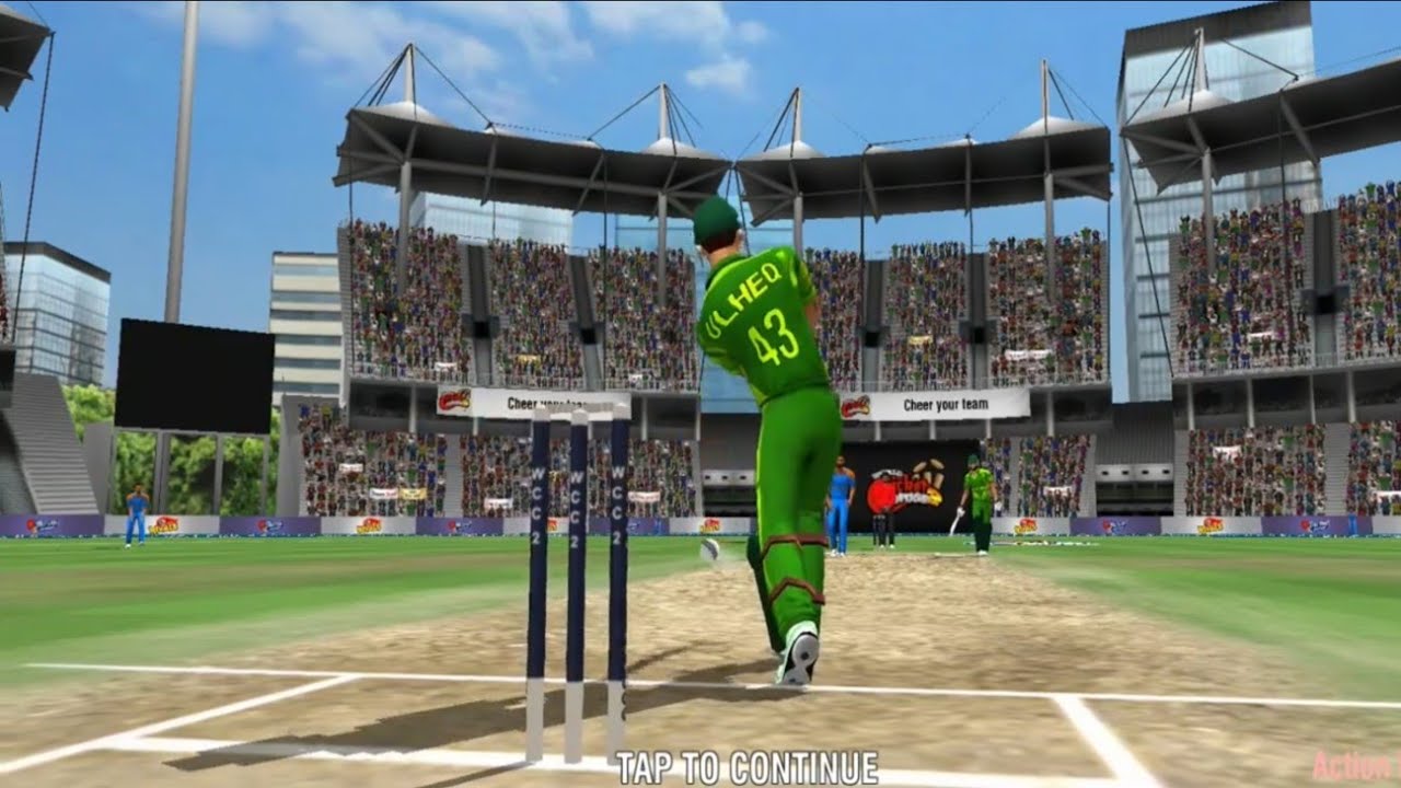 World Cricket Championship 2 Gameplay PAK vs IND ( 2 overs Challenge ...