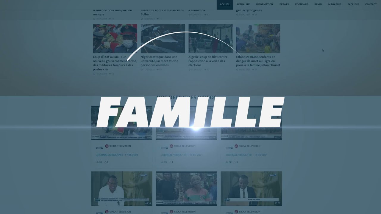 Abonnez-vous à notre chaîne  SIKKA TV