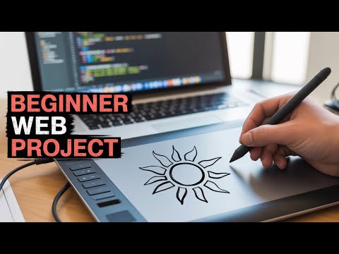 Online Drawing Board Project for Beginners (with code) | HTML CSS JavaScript