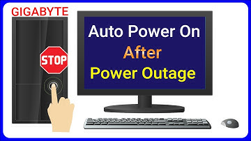 How to Setup Computer to Auto Power On After Power Outage on Gigabyte Motherboard