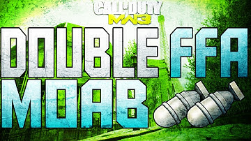 MW3 | DOUBLE FFA MOAB w/G36C