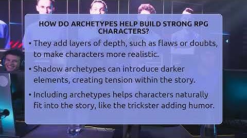 How Do Archetypes Help Build Strong RPG Characters? - Video Gamers Vault