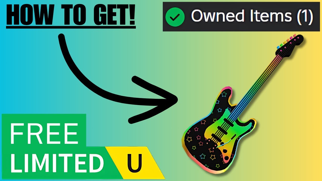 Free Electric Guitar | Catalog Avatar Creator UGC Limited - YouTube
