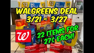 WALGREENS HAUL (3/21 - 3/27) 15 ITEMS FOR 27¢ EACH! 🙌