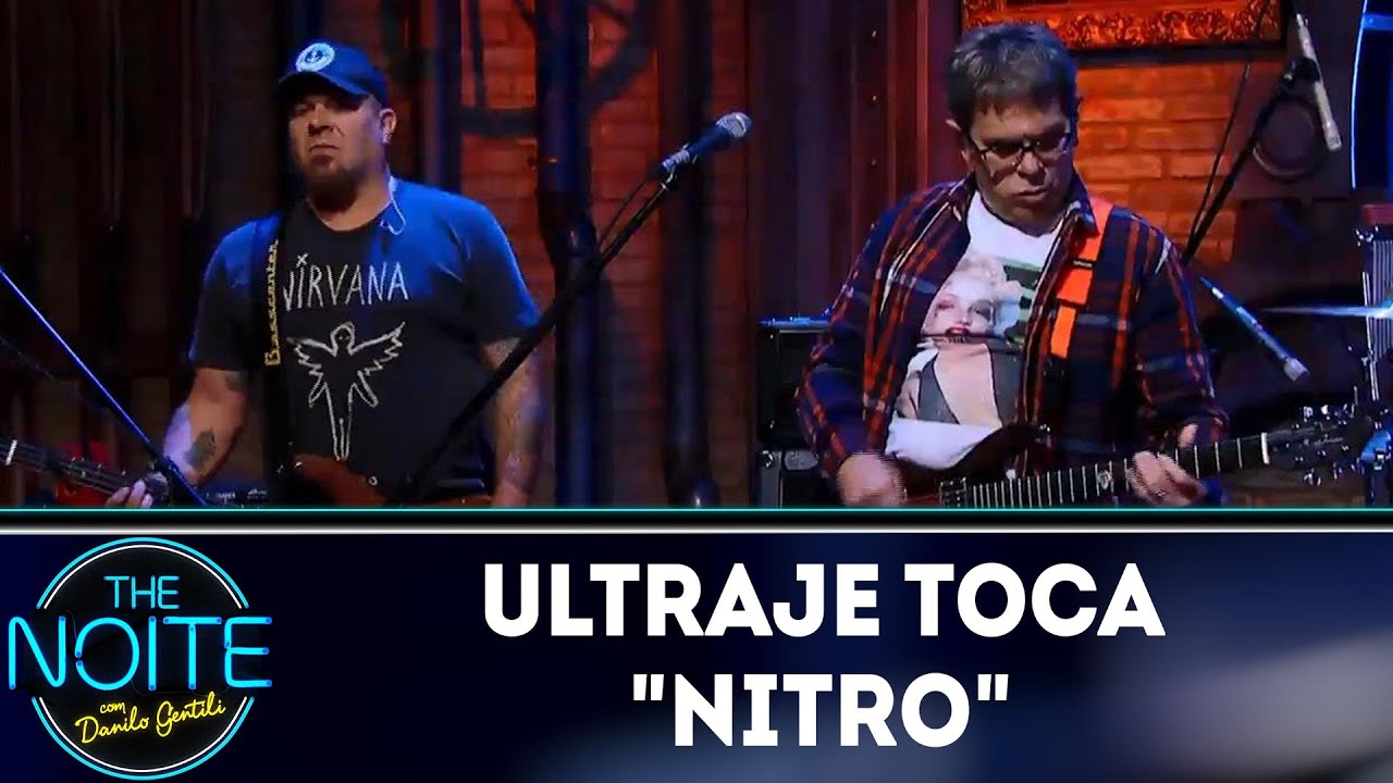 the noite com danilo gentili elenco Ultraje toca 