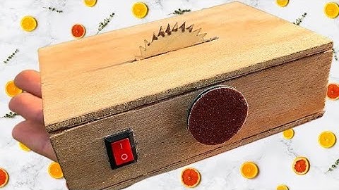 How to make table saw and sander machine 2 in 1 DIY