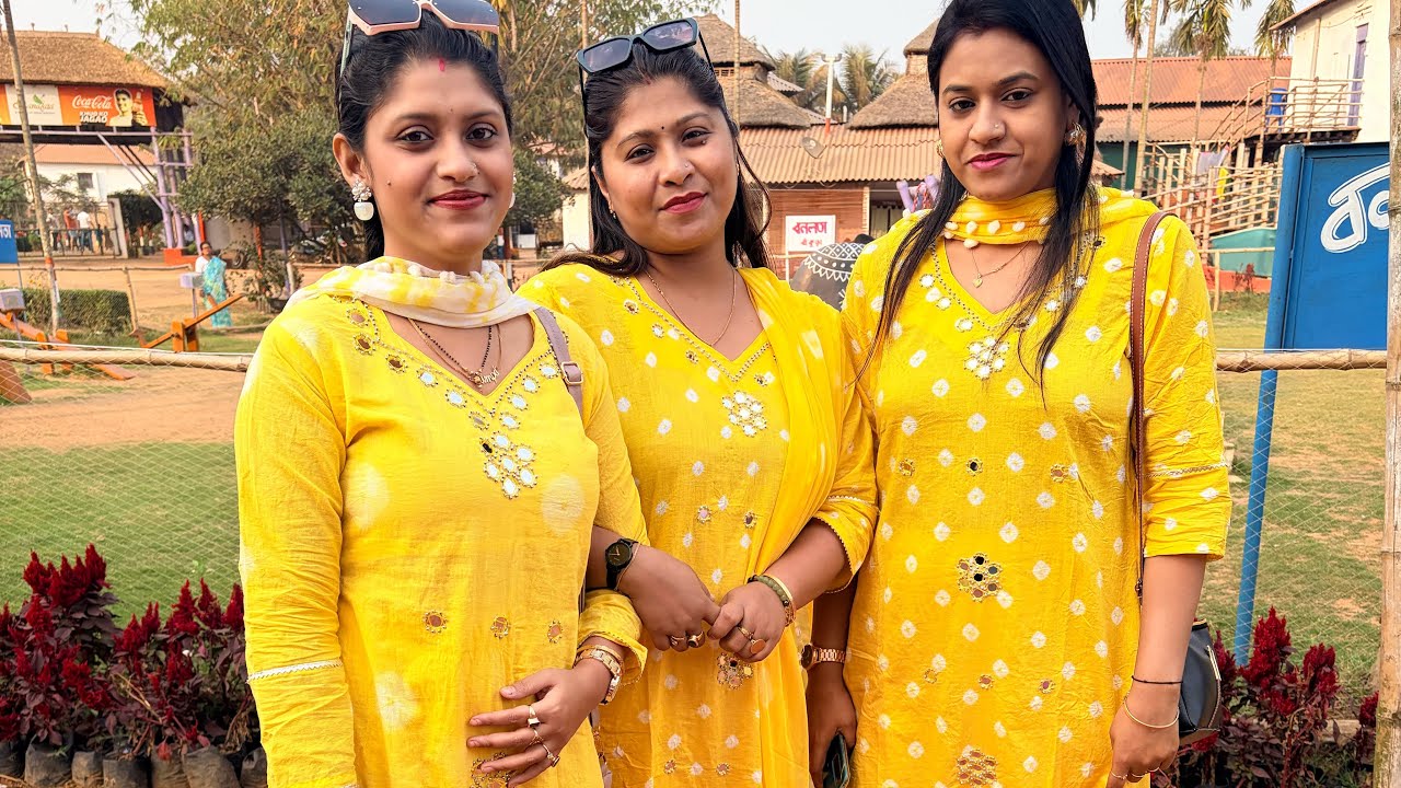 অনেক দিন এর অপেক্ষার অবসান তিন জা মিলে অনেক দিন পর কোথাও গিয়ে এক রাত থাকলাম 