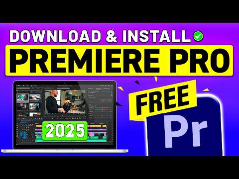 How to Download Adobe Premiere Pro for FREE on PC, LAPTOP & MAC in 2025 (Updated Way)