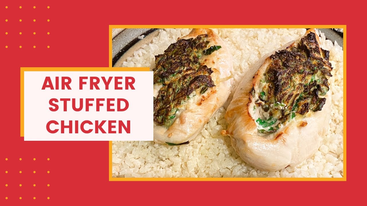 OPTAVIA NEW LEAN AND GREEN IDEA AIR FRYER STUFFED CHICKEN YouTube