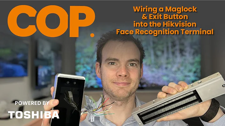 Wiring a Maglock & Exit Button into a Hikvision Face Recognition Terminal