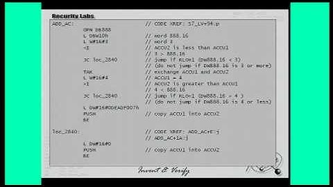 27c3: Building Custom Disassemblers (en)