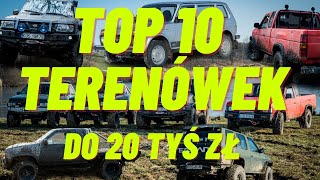 Top 10 Terenówek do 20 tyś zł #zagruzowani