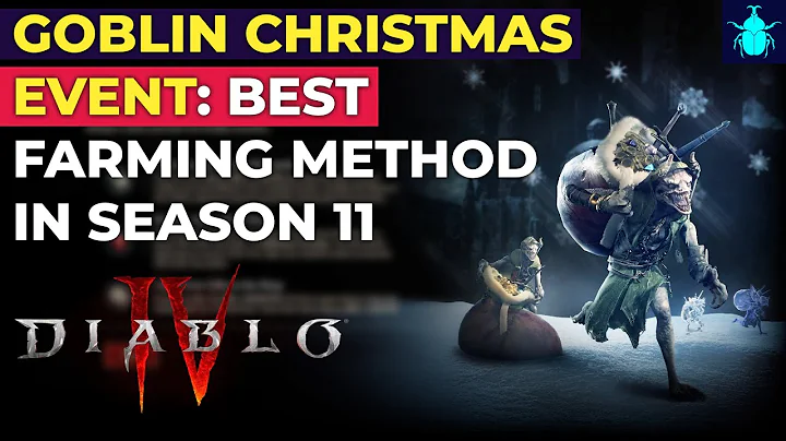 Diablo 4: Goblin Christmas Event! BEST farming method in Season 11!