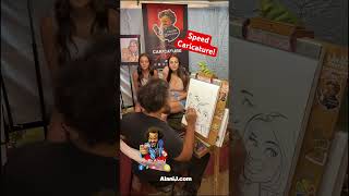 I drew them twice Speed caricature Part 2 #alanij #speedcaricature #mralanij