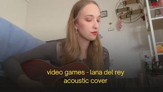 video games – lana del rey | cloudy (cover)