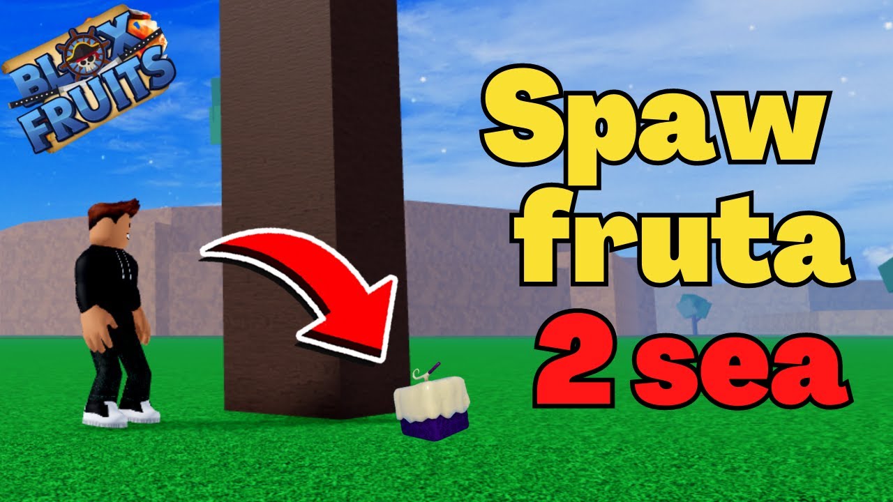 Peguei TODAS AS FRUTAS INCOMUNS DO BLOX FRUITS no 2 sea. Roblox. 