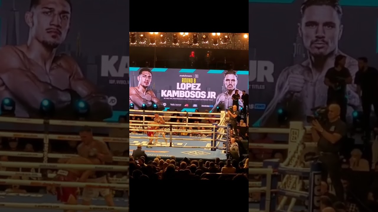 在 YouTube 上觀看「Teofimo Lopez & George Kambosos Jr Trading Punches, I was Live For The Action at Hulu Theater MSG」 在 YouTube 上觀看「Teofimo Lopez & George Kambosos Jr Trading Punches, I was Live For The Action at Hulu Theater MSG」