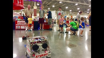 Kraken Pinion 8680 shares FTC Robotics at the 2017 Milwaukee Maker Faire