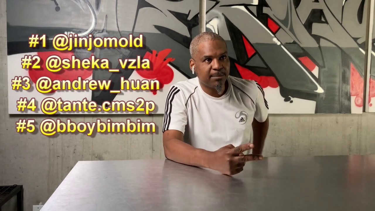 Bboy Megas Live Reaction to Thread Challenge Finalist