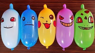 Making Slime With Funny Balloons - Satisfying Slime Video #funnyballoons