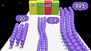 Crowd Snake 3D - Math Games (Freeplay, Original) screenshot 1
