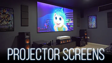 Does the projector screen make a difference?