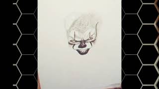 scary joker sketch💀👿# part-1#day 15 #mini vlog #like ,subscribe, comment