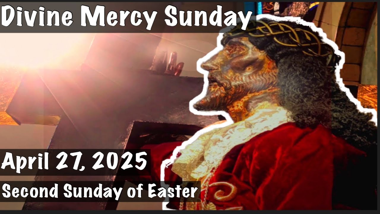 Quiapo Church Live Mass Today April 27, 2025 Divine Mercy Sunday - YouTube