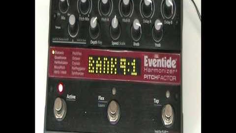 Eventide PitchFactor Harmonizer : Diatonic Pitchflex