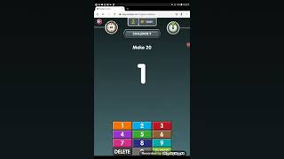 Me playing Numbots. screenshot 2