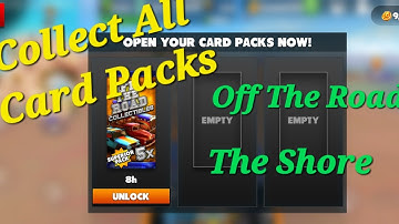 Collecting All Card Packs Off The Road- The Shore  Open Driving Simulator Gameplay Android 🏝 👌