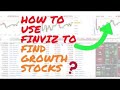 🔵How to use FINVIZ to find growth stocks❓