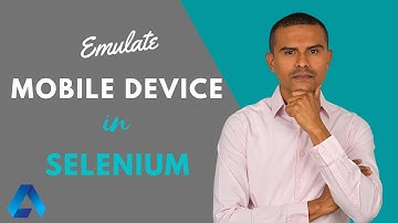 How to emulate a mobile device in Selenium | ChromeDevtools Protocol