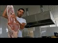 How to chop meat for cooking Kabab