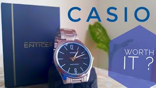 CASIO  Enticer A1487 Men's Analog Watch Under ₹2000!⚡ !! UNBOXING Casio  Enticer | MTP-V005D-1BUDF
