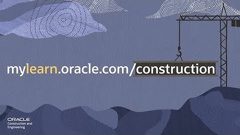 Official Oracle training ---- Textura, Unifier, Primavera P6, Primavera Cloud, and more.