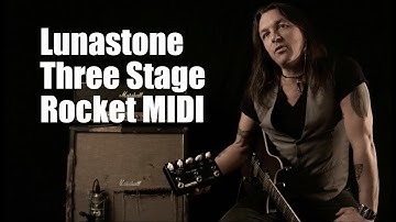 Lunastone Three Stage Rocket MIDI