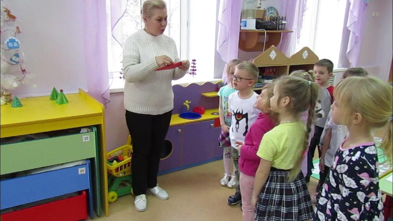 Занятие по ФЭМП в средней группе "Королева математики" - YouTube