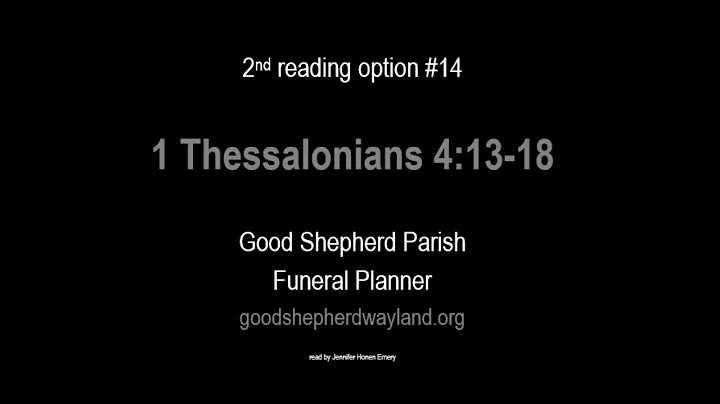 1 Thessalonians 4:13-18